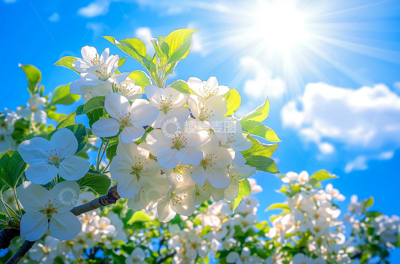 春天自然风景花枝摄影
