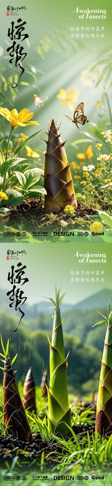 惊蛰海报设计