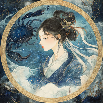 十二星座古风少女1