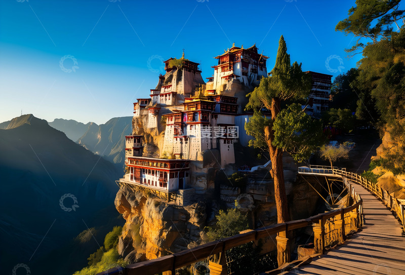 高清大图下载【趣麦麦图】五岳恒山景区1