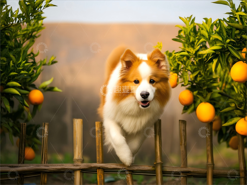 高清大图下载【趣麦麦图】宠物中华田园犬4