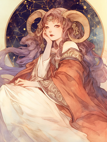 十二星座古风少女7