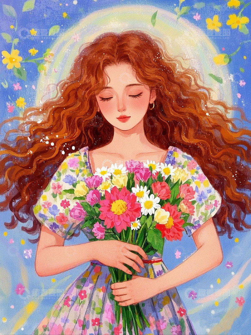 高清大图下载【趣麦麦图】女孩子要好好爱自己