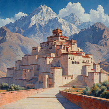 美丽的布达拉宫1