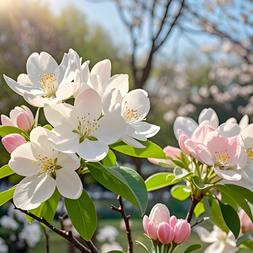 春天摄影花朵开花花卉素材15