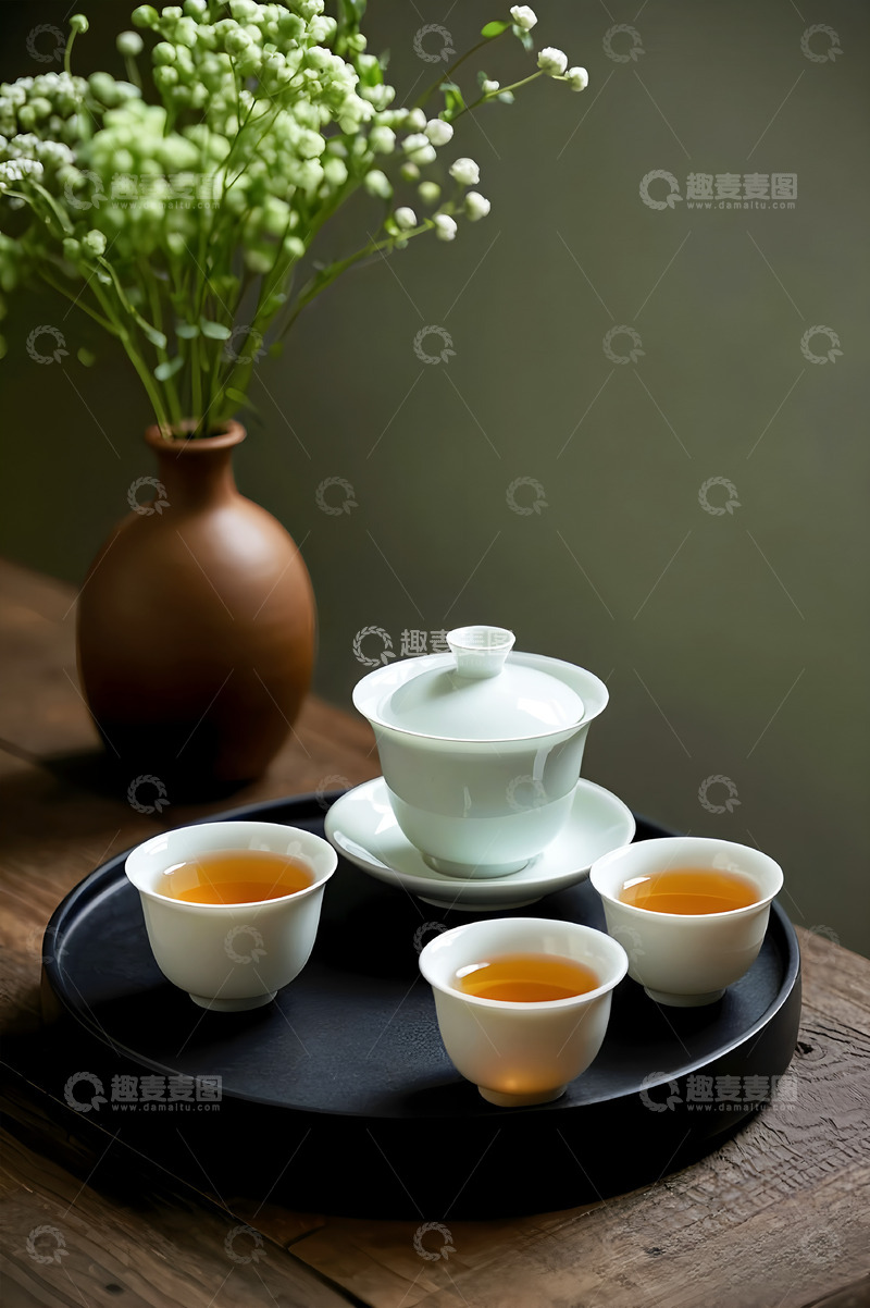 高清大图下载【趣麦麦图】-功夫茶具静物摄影