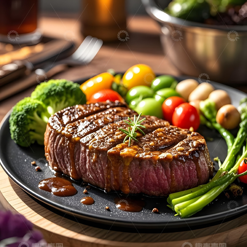 高清大图下载【趣麦麦图】超有食欲的美食摄影烤肉素材1