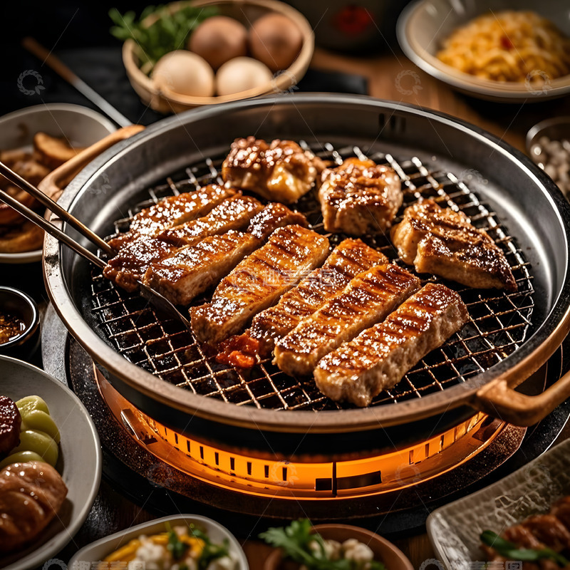 高清大图下载【趣麦麦图】超有食欲的美食摄影烤肉素材7