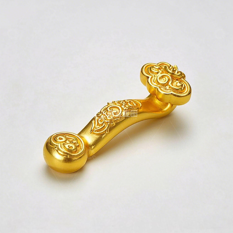 高清大图下载【趣麦麦图】多种生肖造型的黄金吊坠1