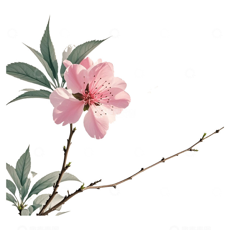 高清大图下载【趣麦麦图】花古风素材5