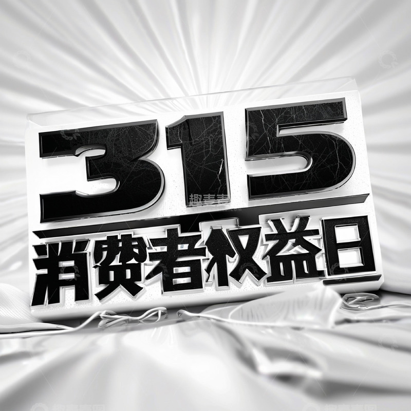 高清大图下载【趣麦麦图】315消费者权益日  文字海报4
