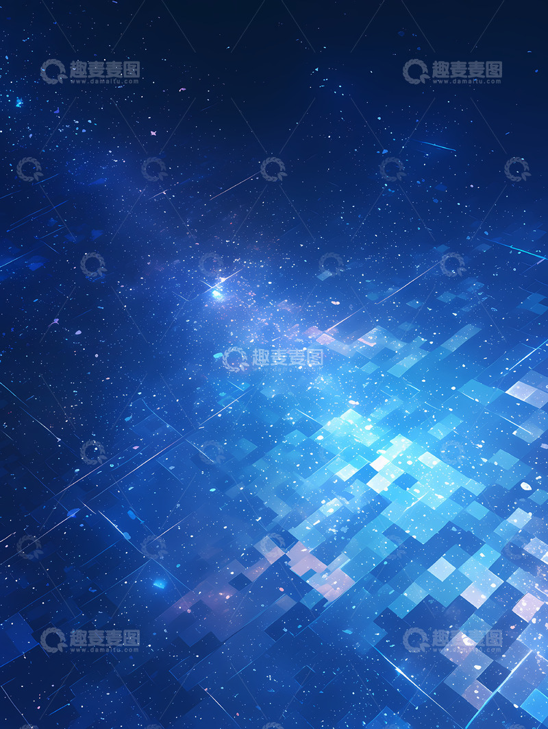 高清大图下载【趣麦麦图】闪光粒子背景 4