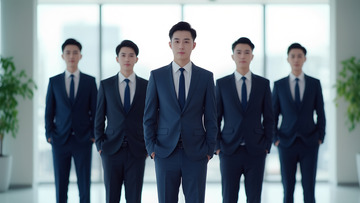 商务团队人物人像摄影图4