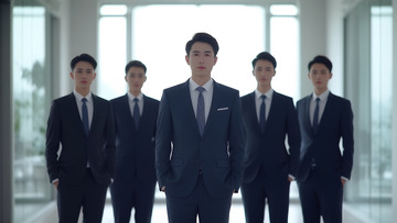 商务团队人物人像摄影图6