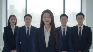 商务团队人物人像摄影图8