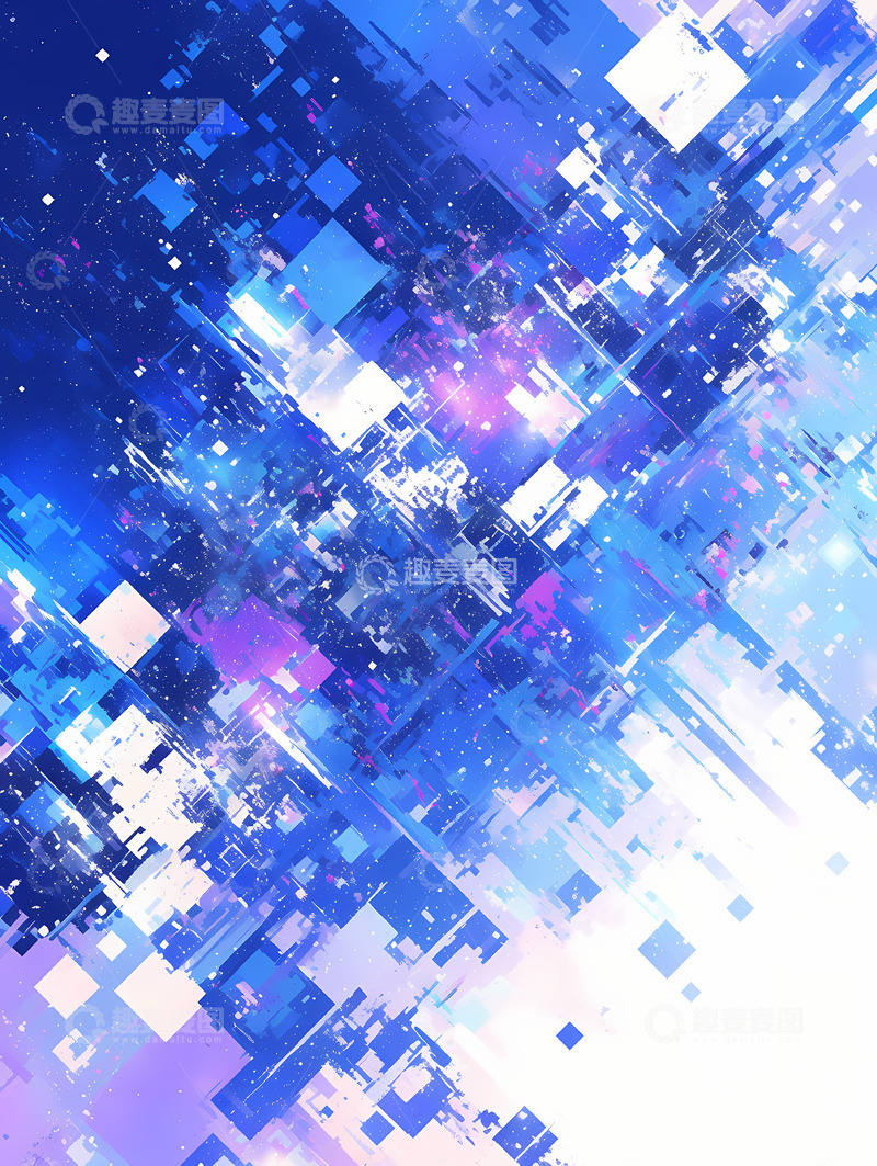 高清大图下载【趣麦麦图】光粒子背景图12