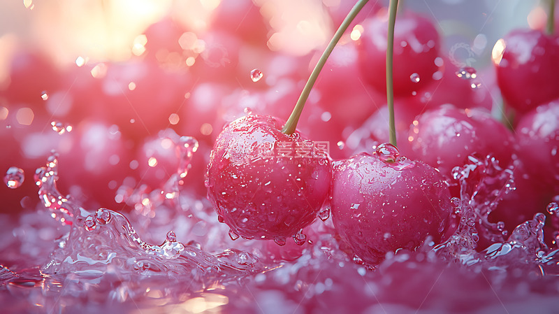 高清大图下载【趣麦麦图】新鲜水果樱桃高清摄影特写4