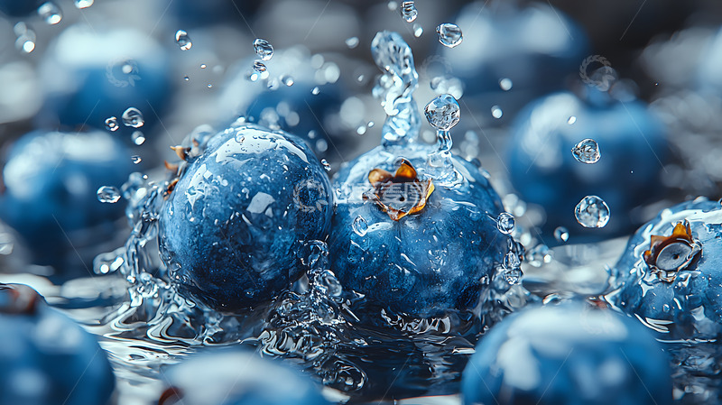 高清大图下载【趣麦麦图】新鲜水果蓝莓高清摄影特写5