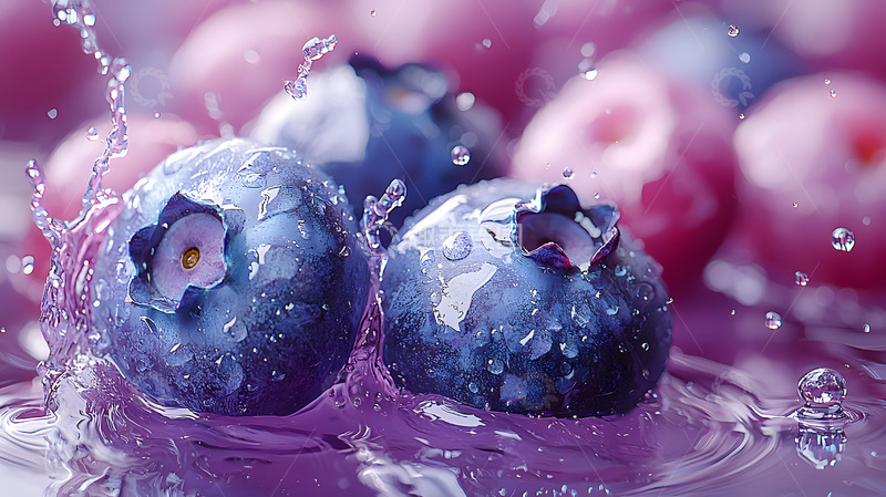 高清大图下载【趣麦麦图】新鲜水果蓝莓高清摄影特写10