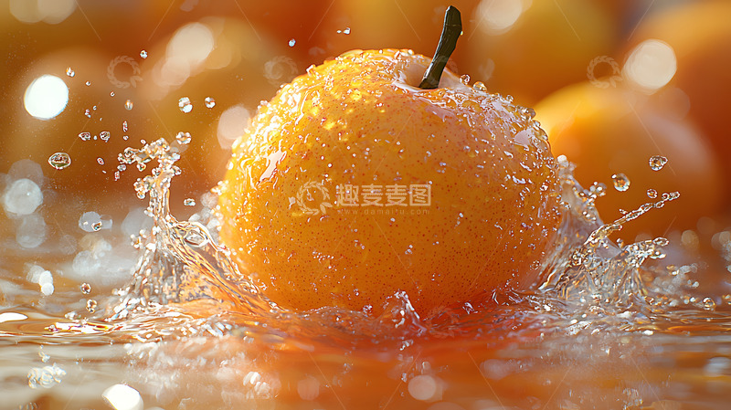 高清大图下载【趣麦麦图】新鲜水果梨子高清摄影特写