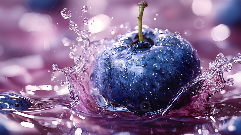 高清大图下载【趣麦麦图】新鲜水果蓝莓高清摄影特写12