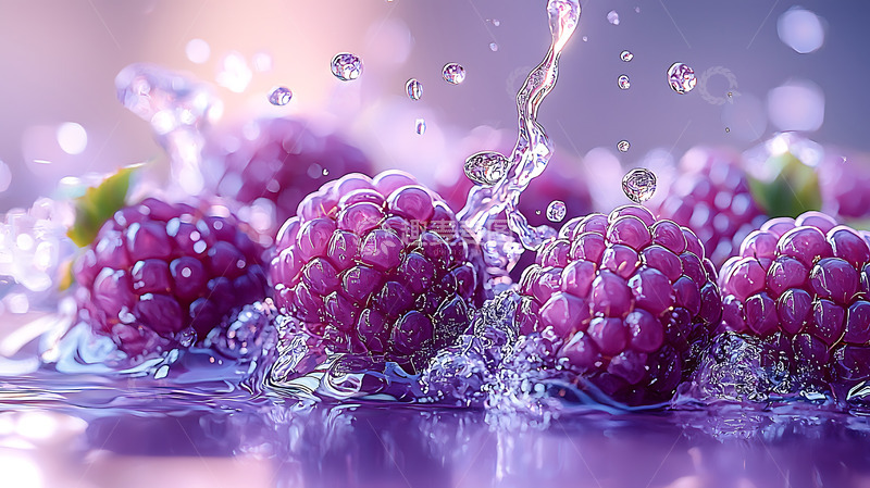 高清大图下载【趣麦麦图】新鲜水果桑葚高清摄影特写5