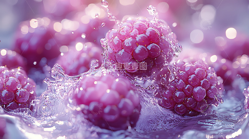 高清大图下载【趣麦麦图】新鲜水果桑葚高清摄影特写3