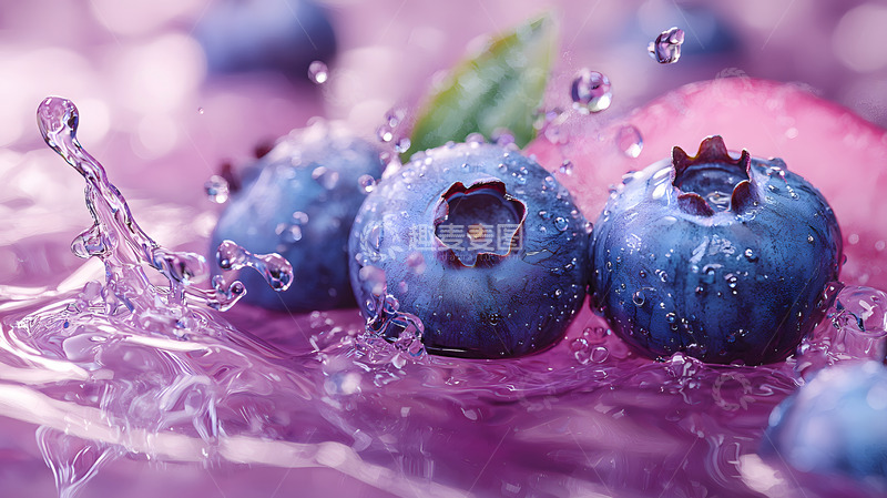 高清大图下载【趣麦麦图】新鲜水果蓝莓高清摄影特写15