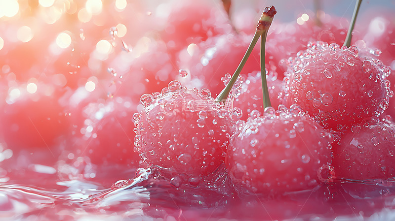 高清大图下载【趣麦麦图】新鲜水果樱桃高清摄影特写5