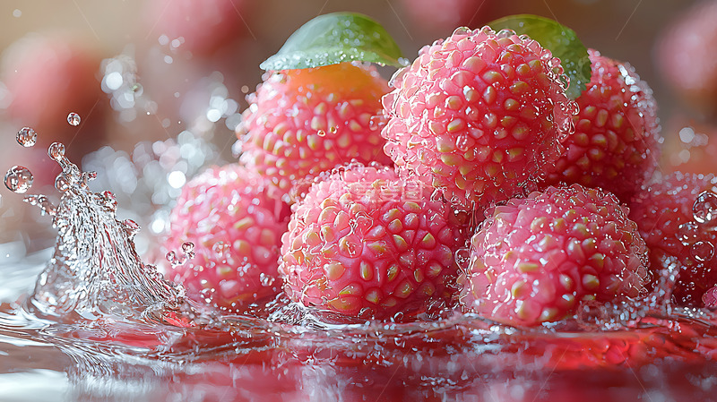 高清大图下载【趣麦麦图】新鲜水果荔枝高清摄影特写6