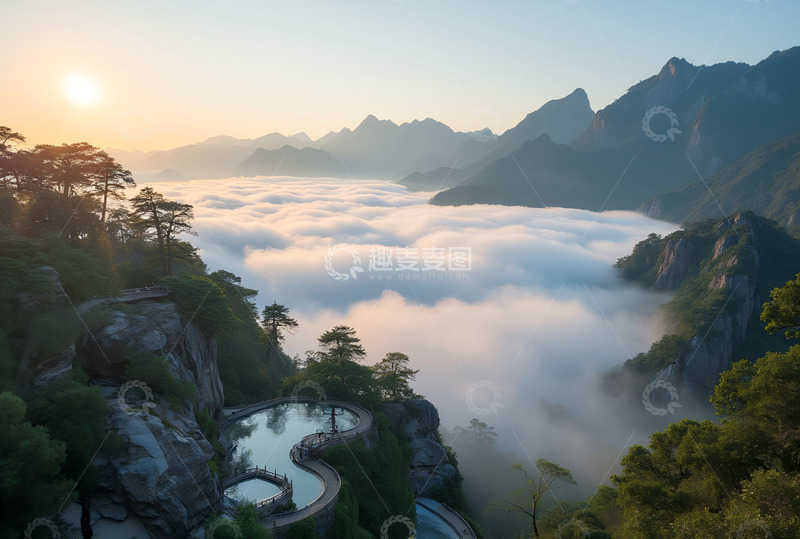 高清大图下载【趣麦麦图】安徽黄山风景