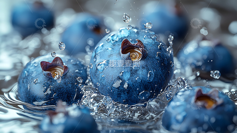 高清大图下载【趣麦麦图】新鲜水果蓝莓高清摄影特写3