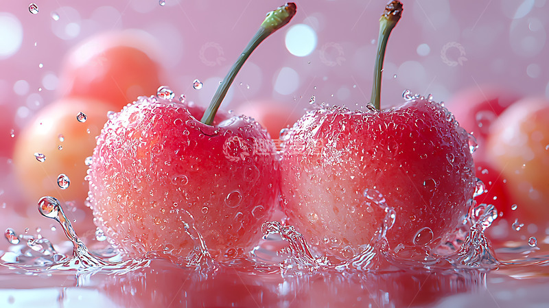 高清大图下载【趣麦麦图】新鲜水果樱桃高清摄影特写3