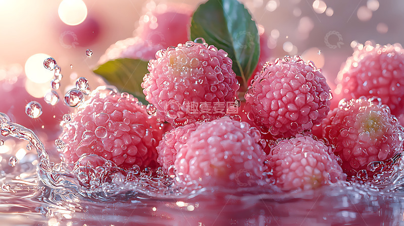 高清大图下载【趣麦麦图】新鲜水果荔枝高清摄影特写3