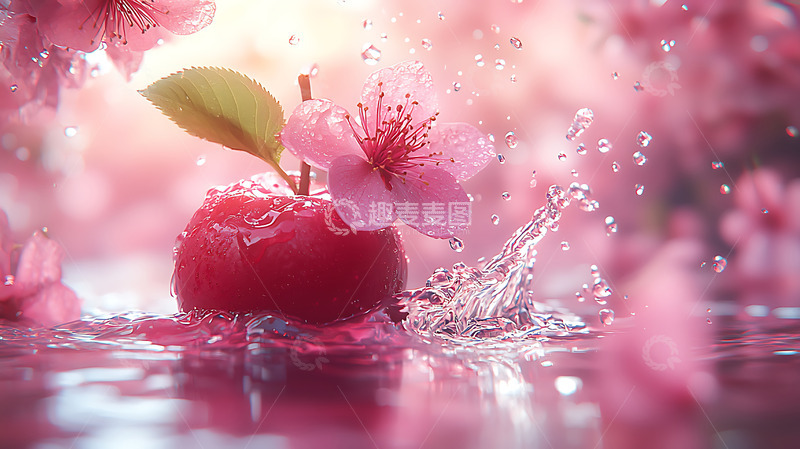 高清大图下载【趣麦麦图】新鲜水果樱桃高清摄影特写9