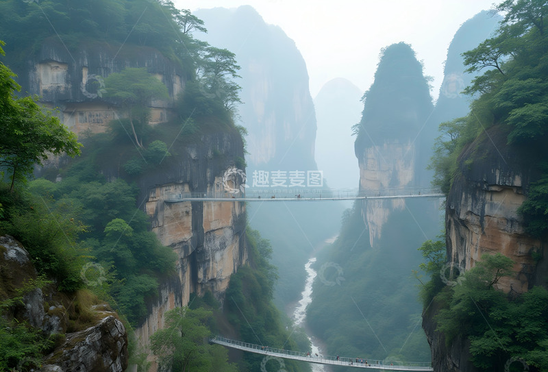 高清大图下载【趣麦麦图】湖南张家界武陵源  1