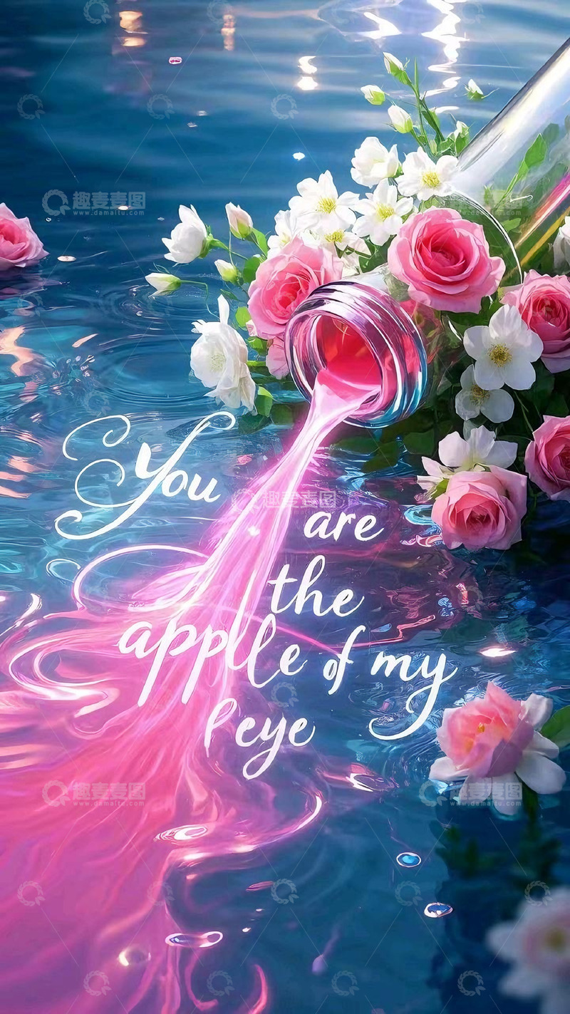 高清大图下载【趣麦麦图】梦幻的漂流瓶