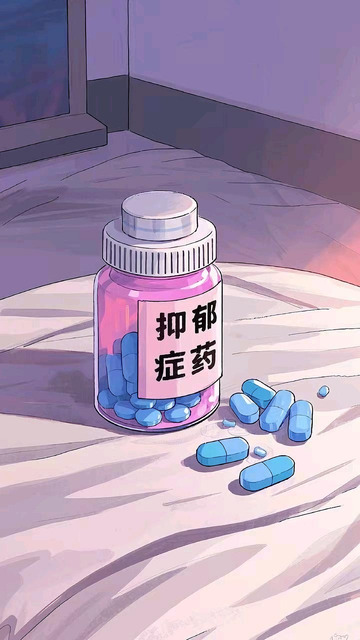 抑郁症的药瓶1
