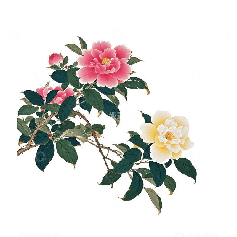 古风花春天素材29