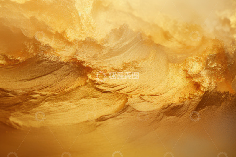 高清大图下载【趣麦麦图】金色粉末涂抹背景