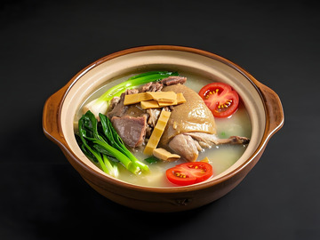 美食摄影干笋老鸭汤