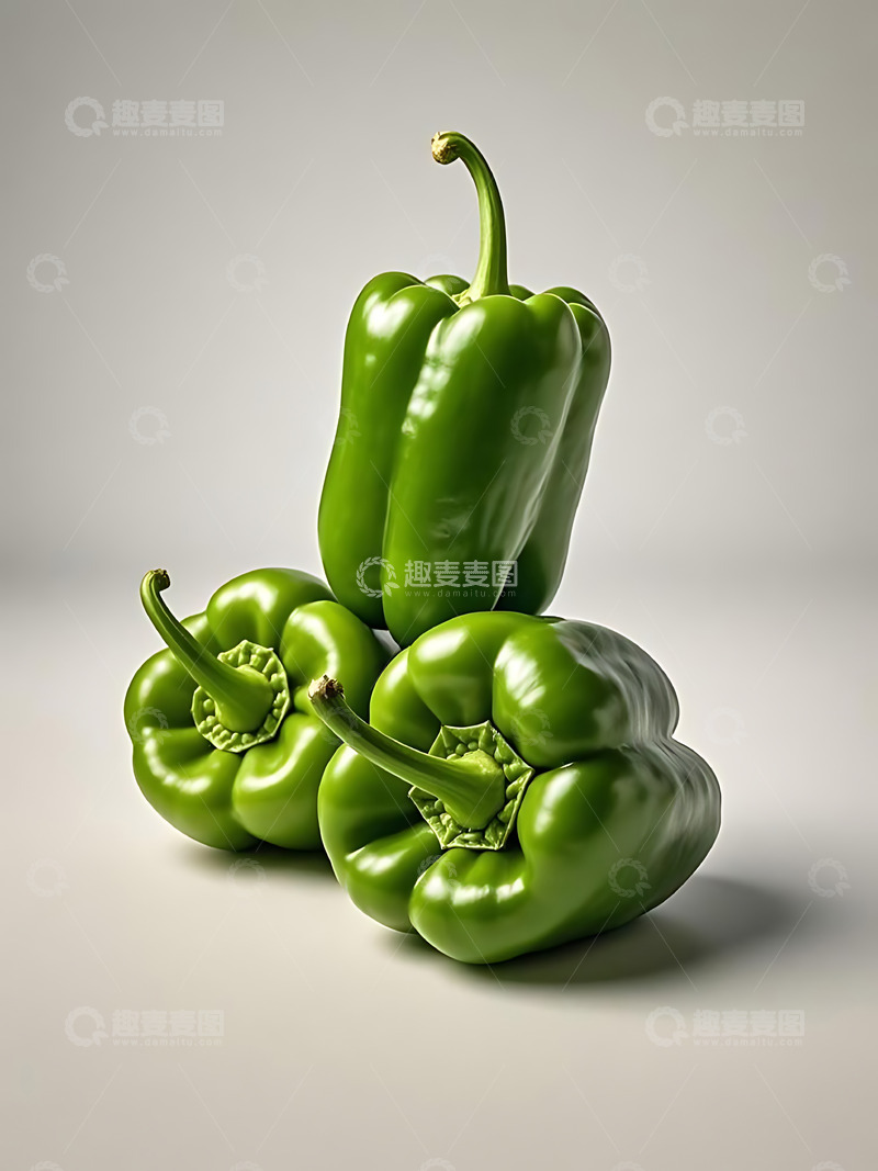 高清大图下载【趣麦麦图】新鲜蔬菜辣椒高清摄影特写2
