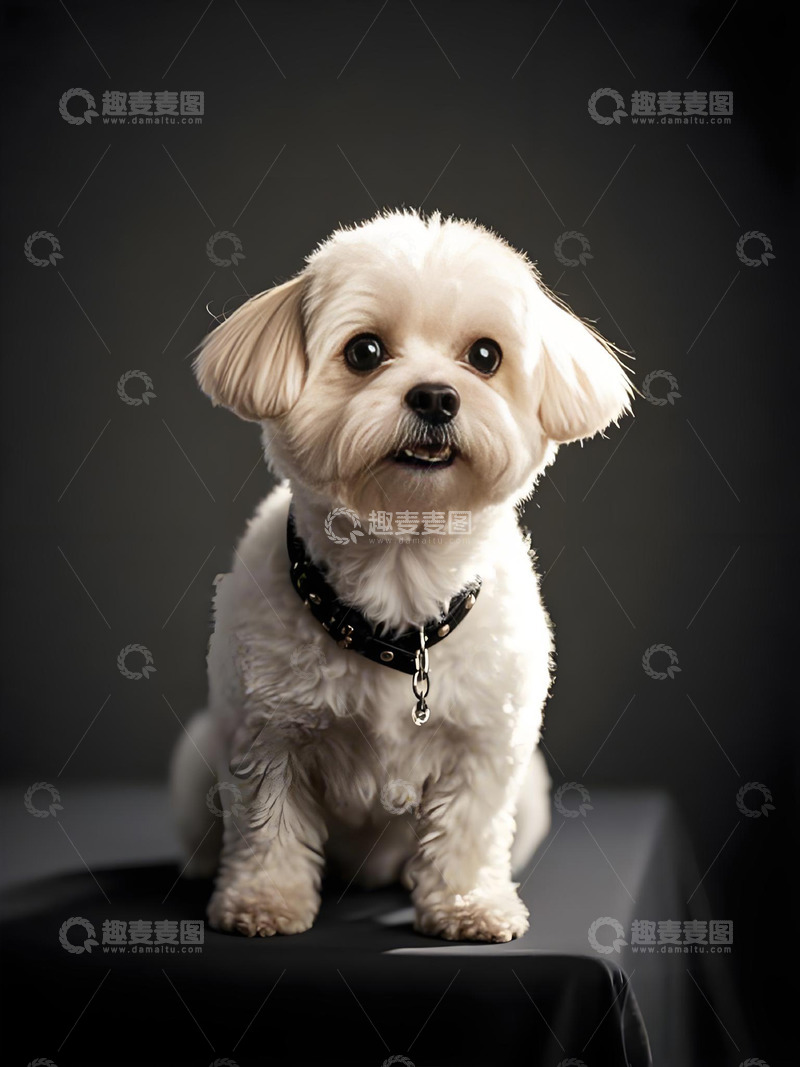 高清大图下载【趣麦麦图】宠物狗西施太摄影图