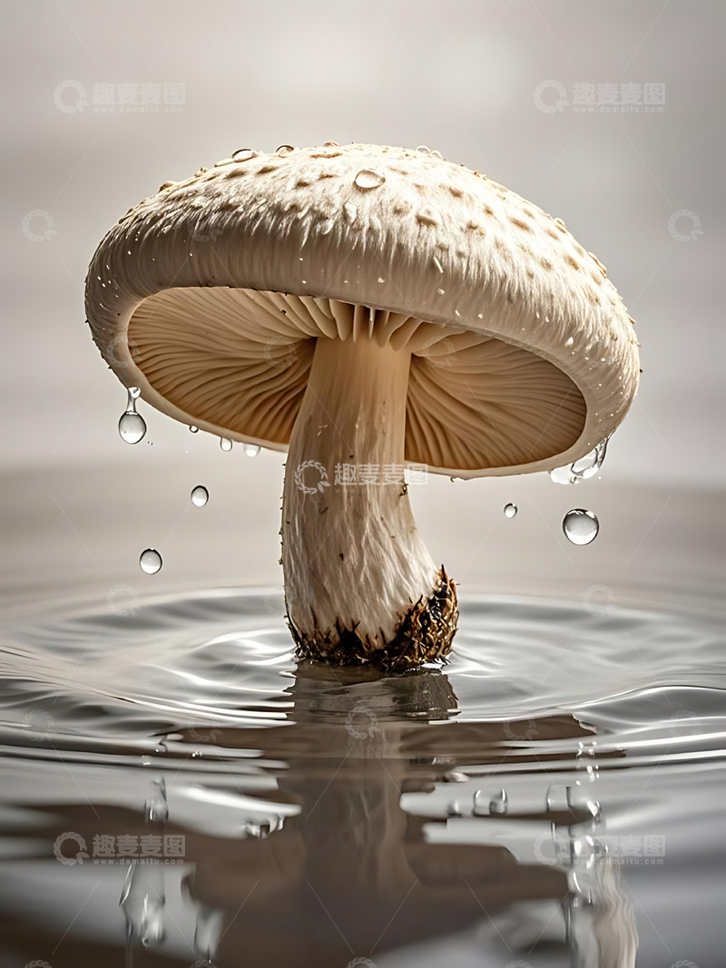 高清大图下载【趣麦麦图】新鲜蔬菜香菇高清摄影特写5