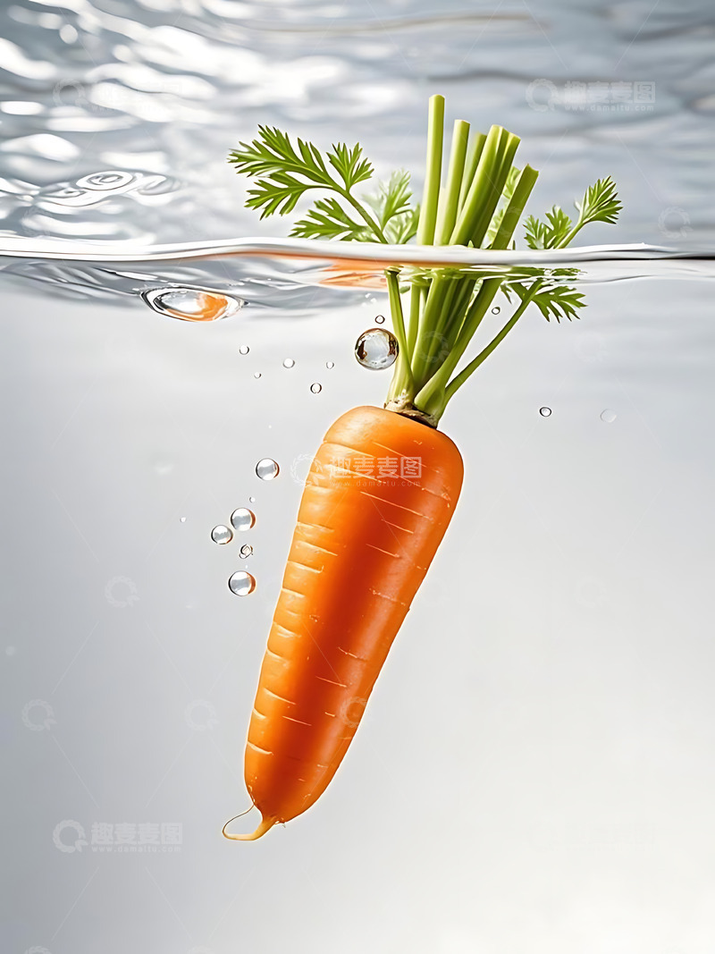 高清大图下载【趣麦麦图】新鲜蔬菜胡萝卜高清摄影特写1