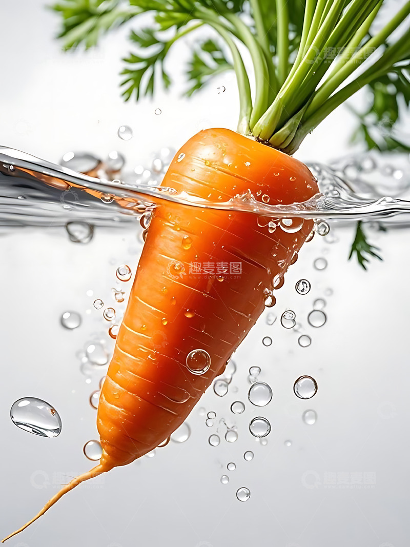 高清大图下载【趣麦麦图】新鲜蔬菜胡萝卜高清摄影特写4