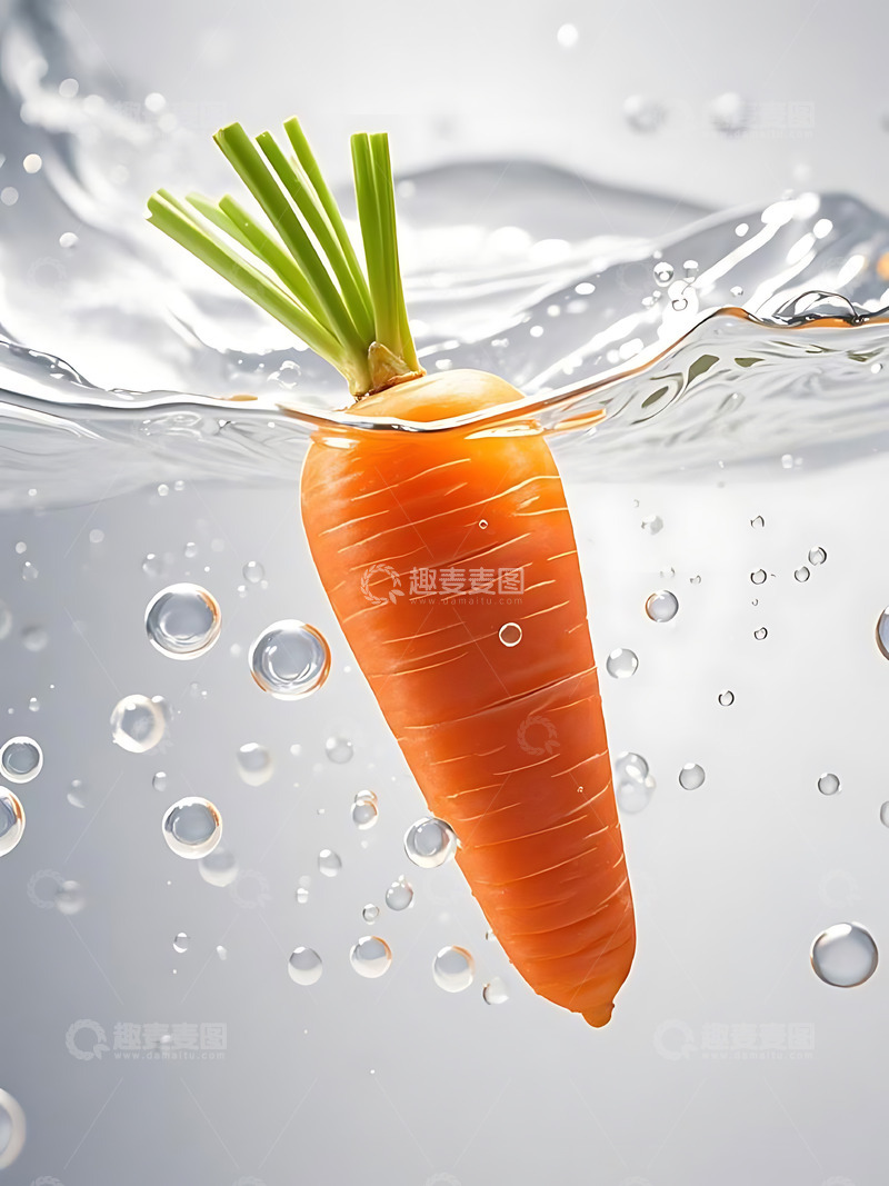 高清大图下载【趣麦麦图】新鲜蔬菜胡萝卜高清摄影特写7