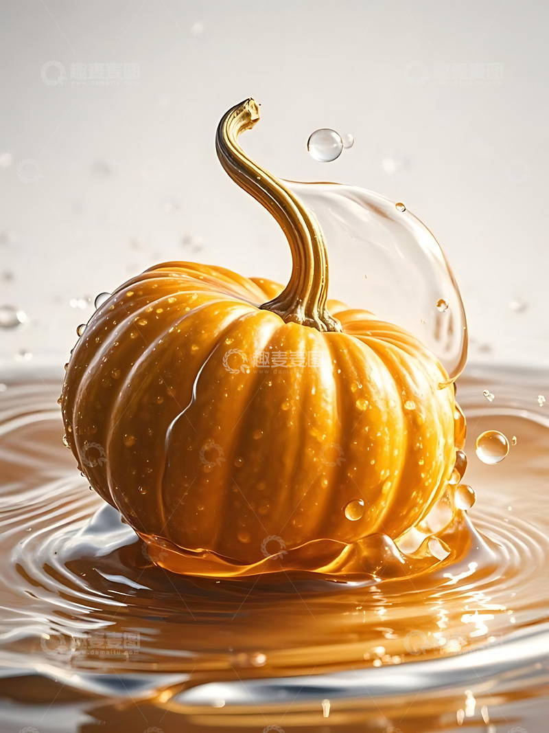 高清大图下载【趣麦麦图】新鲜蔬菜南瓜高清摄影特写5