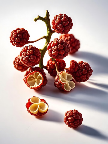 新鲜调料花椒高清摄影特写5