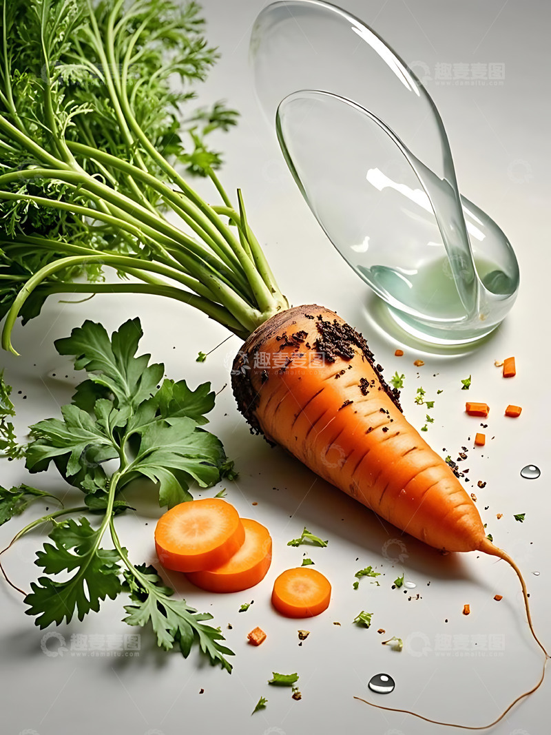 高清大图下载【趣麦麦图】新鲜蔬菜胡萝卜高清摄影特写8